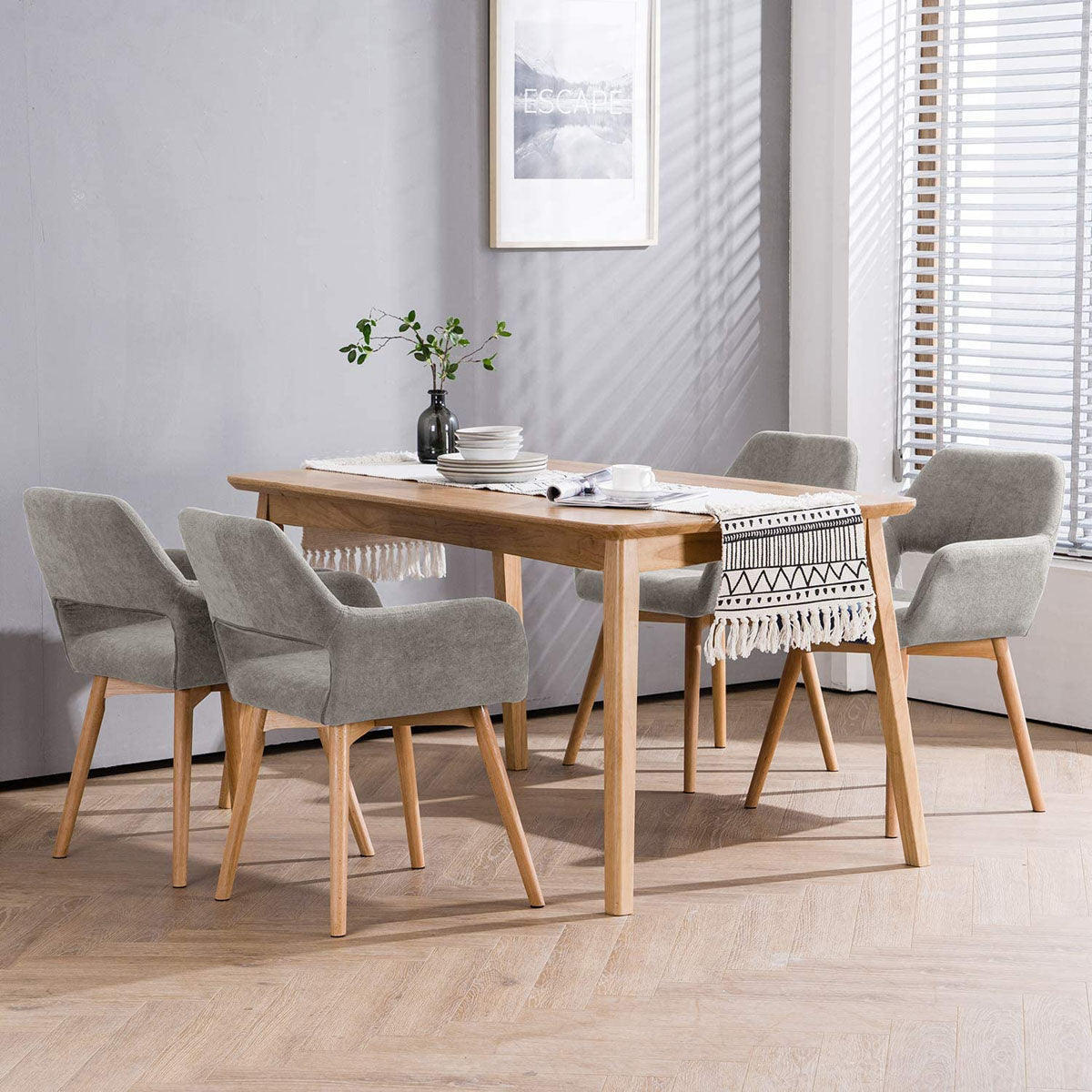 HANNA- Set of 2 Dining Chairs