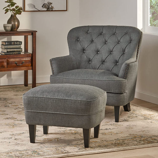 BARNEY - Armchair & Ottoman