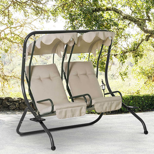 MILLIE-2 Seater Canopy Swing Chair