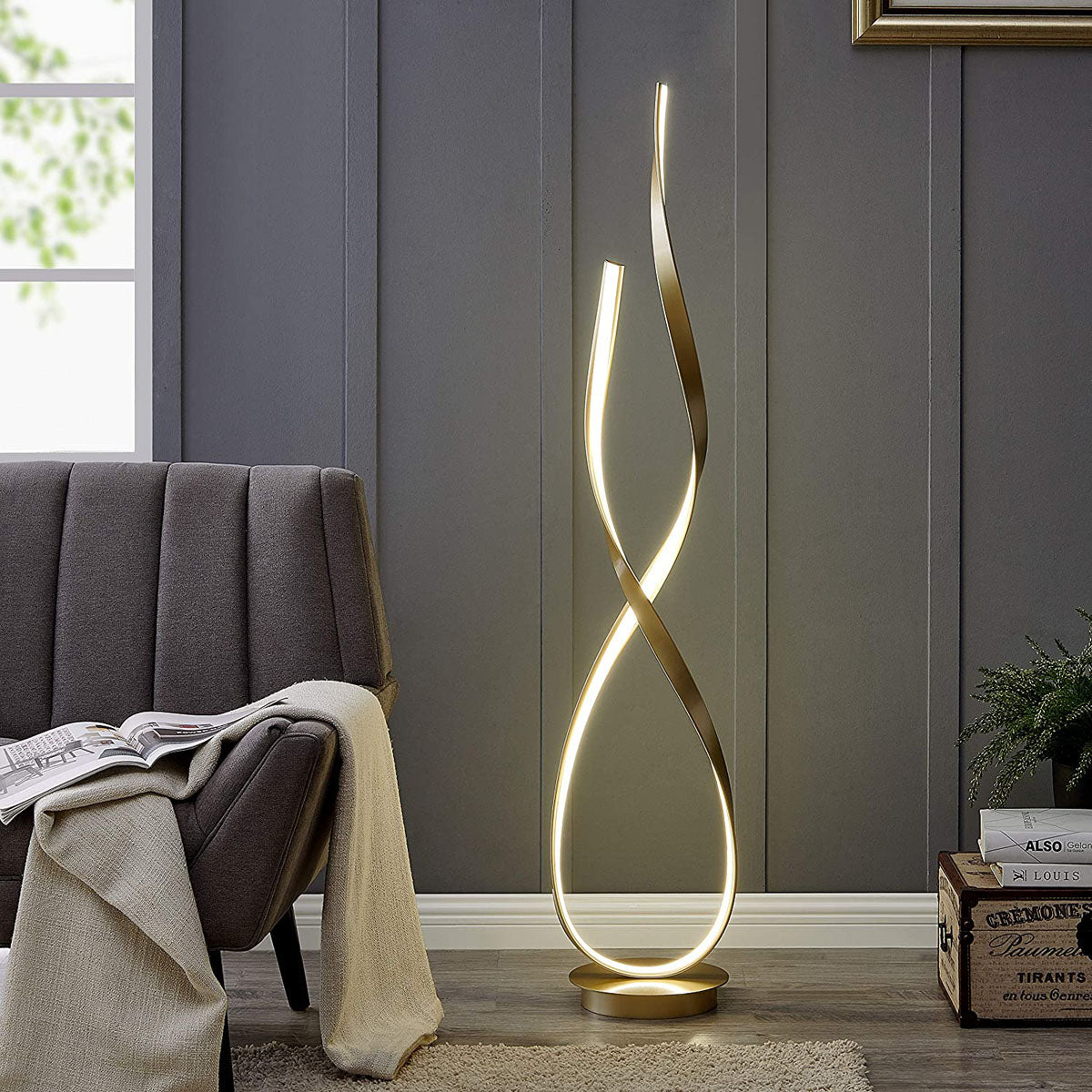 KENYA- Led Floor Lamp