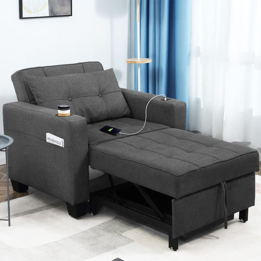 COOPER - Convertible Armchair (2 USB Ports)