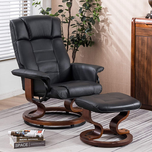 ADAM-Recliner Chair & Ottoman