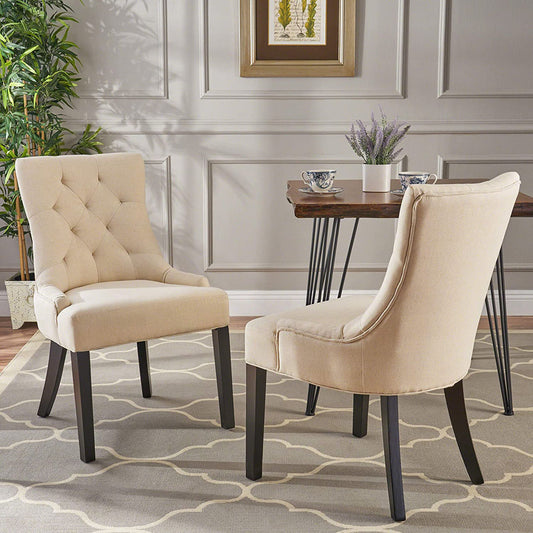 CAROLINE- Set of 2 Dining Chairs