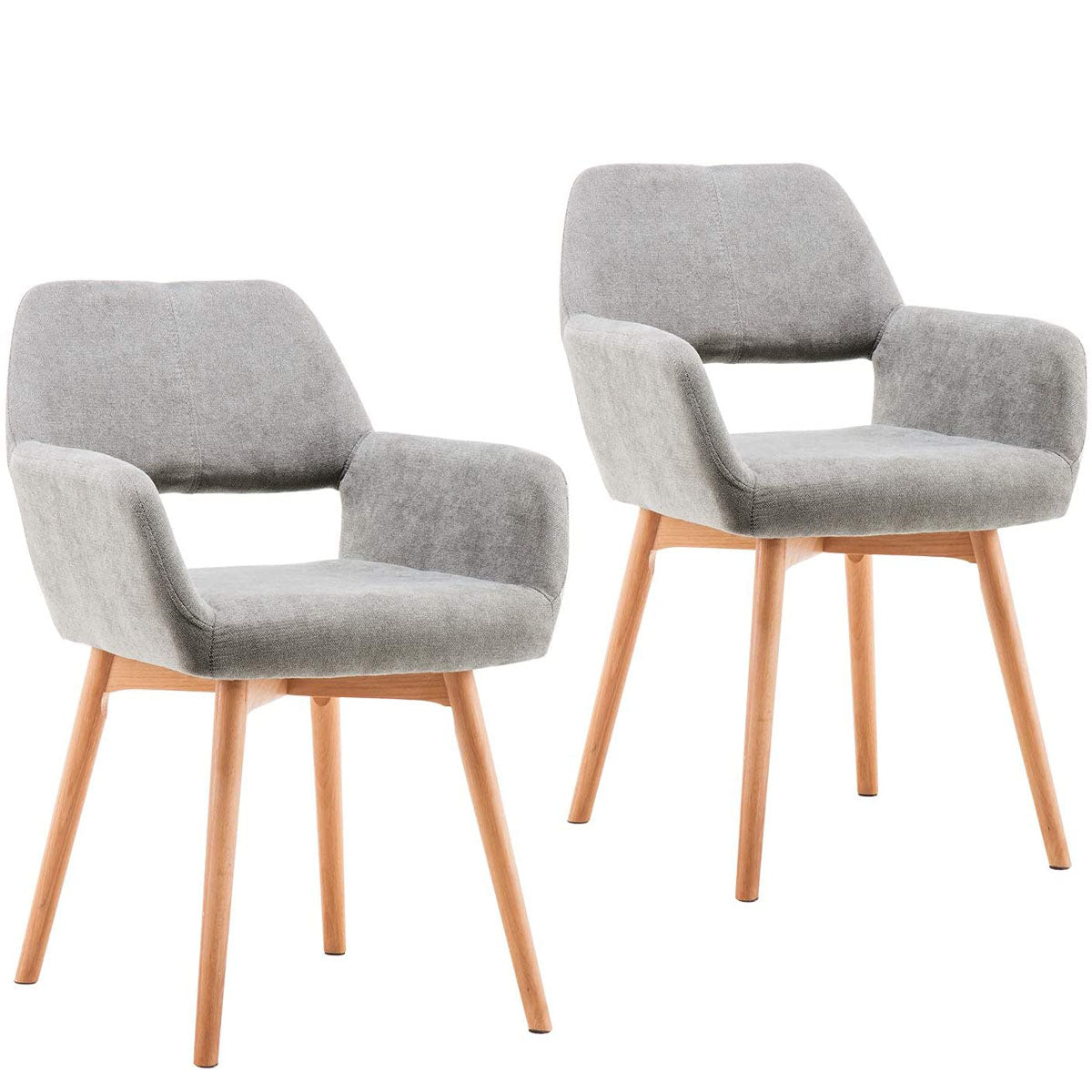 HANNA- Set of 2 Dining Chairs