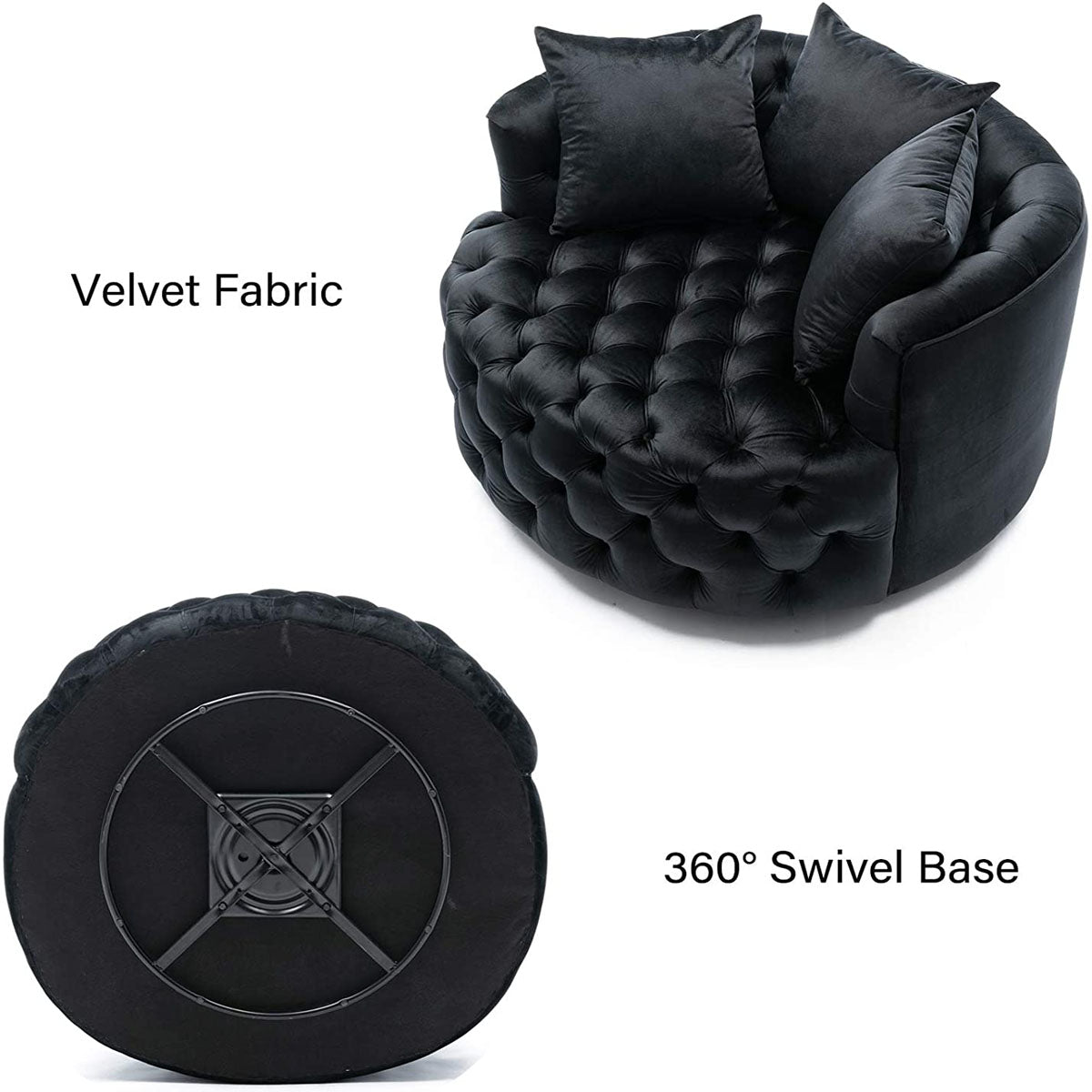 CASSIE- Swivel Chair