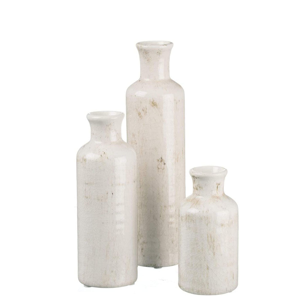 AMBER - Set of 3 Vases